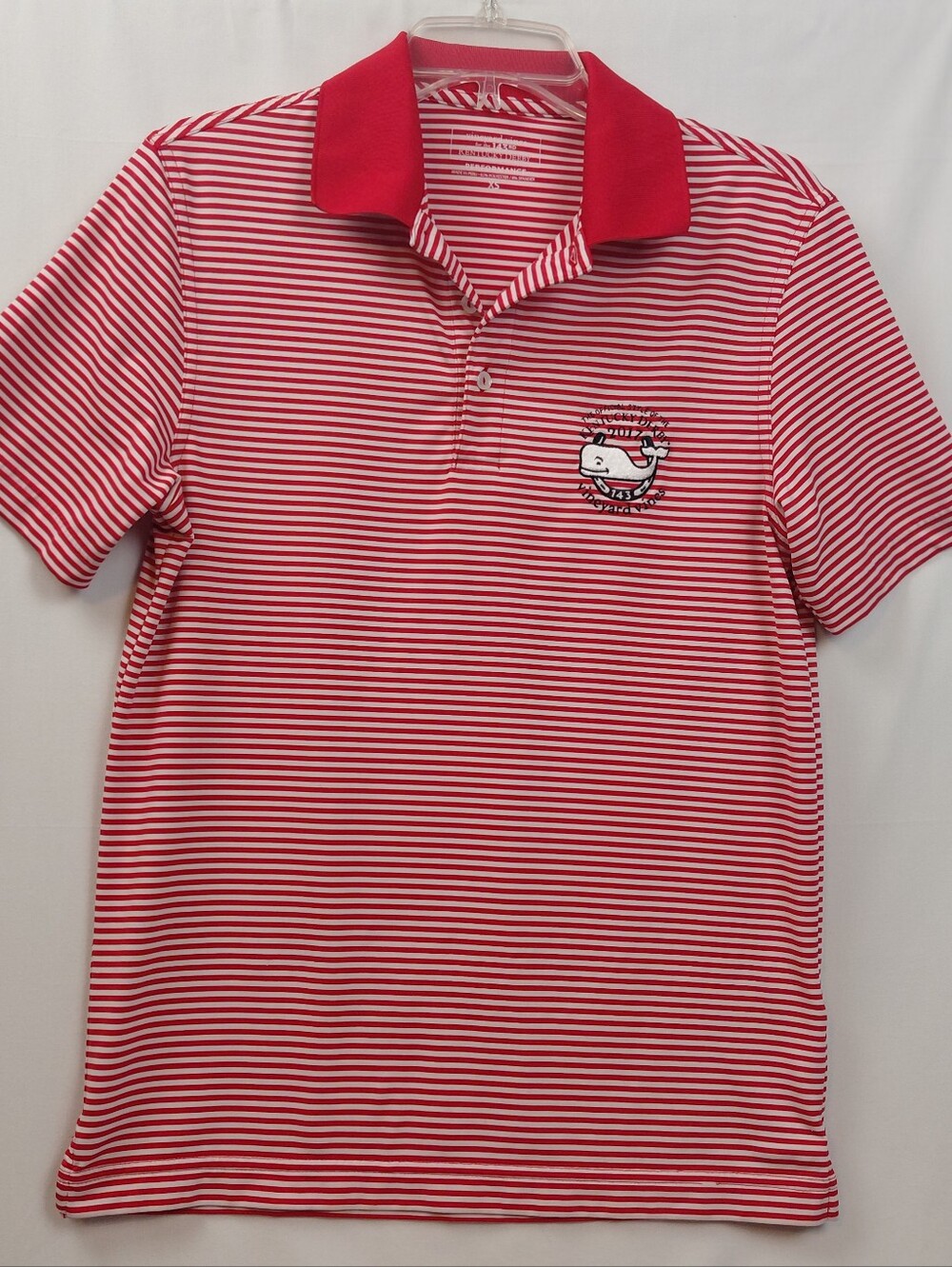 Vineyard Vines x Kentucky Derby 143rd Derby Performance Polo Men's Size XS